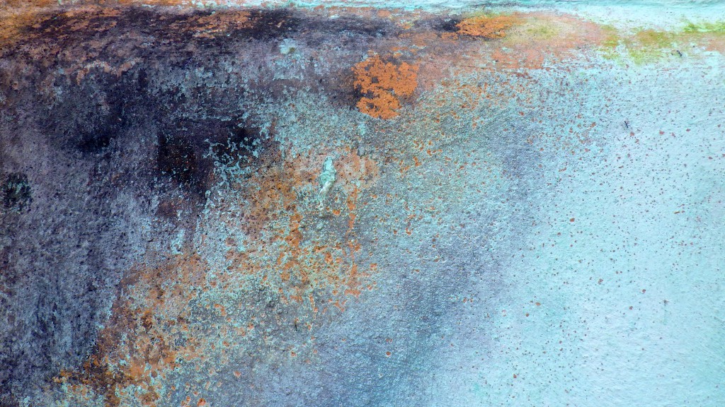 A wall's paint discolored by urban decay, showing how urban exploration can make you see things differently. (image © Eva Boynton)